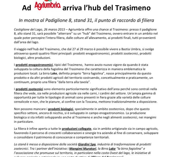 Giardini spa ad agriumbria 2015