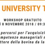 Giardini s.p.a. sponsor di University tour Setup Farm a Perugia